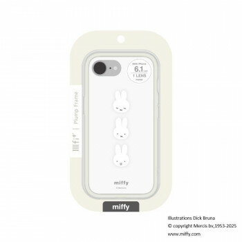 ミッフィー IIIIfit プランプフレーム iPhone16e 対応 ケース ミッフィー MF-575A【送料無料】