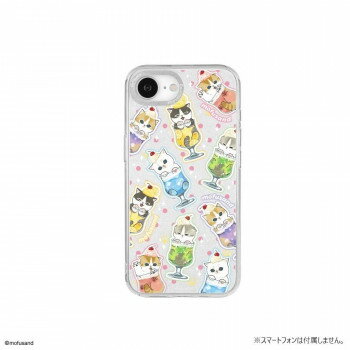 mofusand Camera Frame iPhone 16e 対応 ケース クリームソーダにゃん MOFU-88B【送料無料】 メール便対応商品