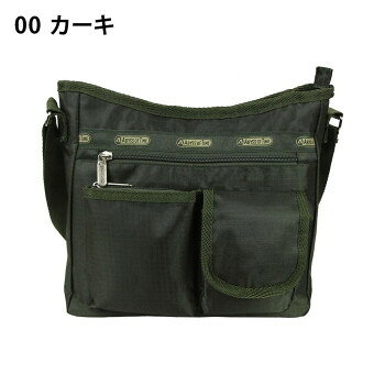 優美社　4R25-00　A.O.T （エーオーティー） リップストップ縦ショルダーバッグ カーキ【送料無料】