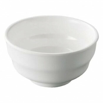 福井クラフト　メラミンφ9.7段付深丸小鉢白グロス 51024420【送料無料】