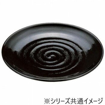 福井クラフト　7寸神龍皿 黒パール 55004160【送料無料】(3)
