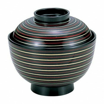 （食洗機対応）3.8寸京型椀　朱金千引(内黒)　33601200【送料無料】