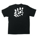 E黒Tシャツ いらっしゃいませ Sサイズ・8269【送料無料】