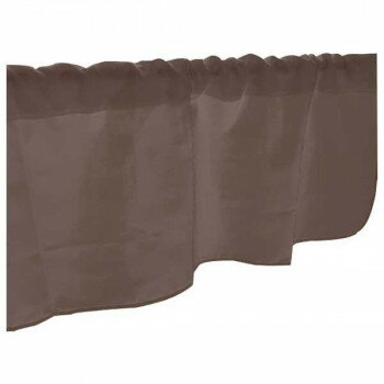 カフェカーテン 茶 DIC332 800×450mm 41710【送料無料】