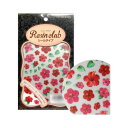 レジンクラブ レジンシール ハイビスカス (両面印刷) RC-HIB-101【送料無料】 メール便対応商品