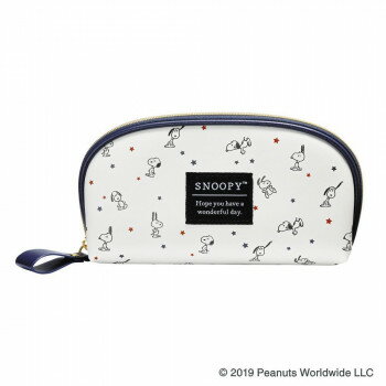 SNOOPY(スヌーピー) めがねポーチ ホッピング(クロス付) 094106【送料無料】 SNOOPY(スヌーピー) めがねポーチ ホッピング(クロス付) 094106【送料無料】