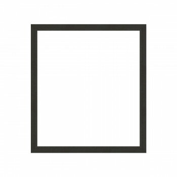 色紙額 桜三角 ブラック 275×245 アクリル【送料無料】