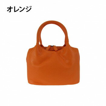 優美社　4J74-01　多機能ハンドバッグ オレンジ【送料無料】