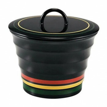 （食洗機対応）リングロクロ目椀　黒/歌舞伎(内黒)　33710380【送料無料】