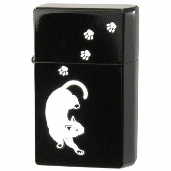 ペンギンライター GEAR TOP オイルライター おさんぽ 白猫【送料無料】 メール便対応商品