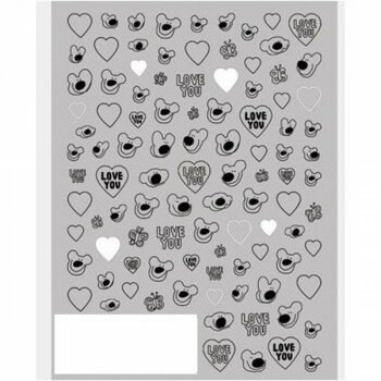 TSUMEKIRA(ツメキラ) ネイルシール momonailプロデュース Good Friends モノトーン NN-MMN-002【送料無料】 メール便対応商品