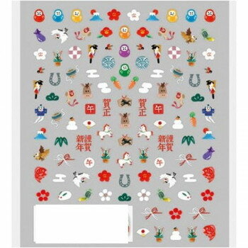 TSUMEKIRA(ツメキラ) ネイルシール es うらなかりかプロデュース おしょうがつ(うま) ES-URA-013【送料..