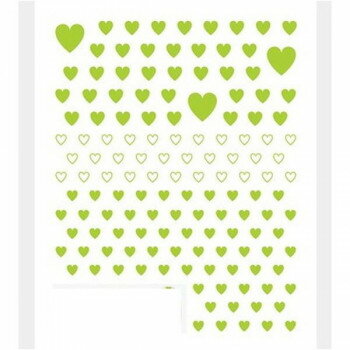 TSUMEKIRA(ツメキラ) ネイルシール es カラーハート YELLOW GREEN(黄緑) ES-CHT-001【送料無料】 メール便対応商品