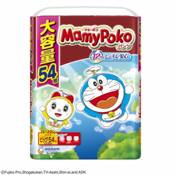 マミーポコパンツ ビッグ 54枚 ドラえもん ×1個 500-131525-00【送料無料】 マミーポコパンツ ビッグ 54枚 ドラえもん ×1個 500-131525-00【送料無料】