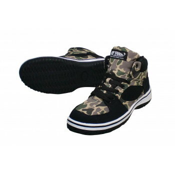 喜多 ハイカットセーフティスニーカー 26.5cm カモフラ MG5590【送料無料】