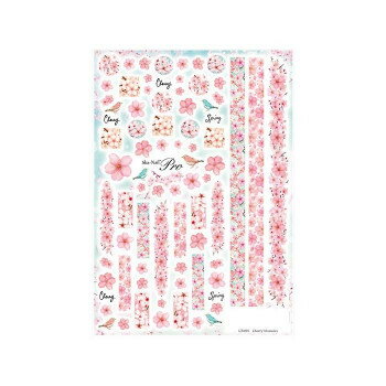 Sha-Nail Pro 写ネイル ネイルシール Cherry blossoms CB-001【送料無料】 メール便対応商品 Sha-Nail Pro 写ネイル ネイルシール Cherry blossoms CB-001【送料無料】 メール便対応商品