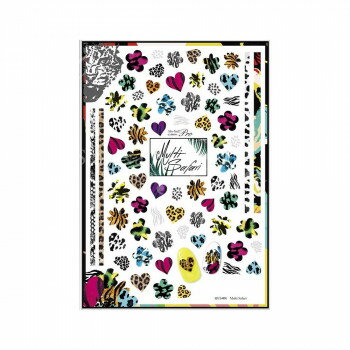 Sha-Nail Pro 写ネイル ネイルシール Multi Safari MUS-001【送料無料】 メール便対応商品 Sha-Nail Pro 写ネイル ネイルシール Multi Safari MUS-001【送料無料】 メール便対応商品