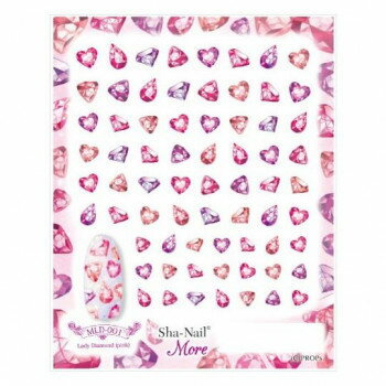 Sha-Nail More 写ネイル ネイルシール Lady Diamond (pink)/レディ ダイアモンド(ピンク) MLD-001【送料無料】 メール便対応商品