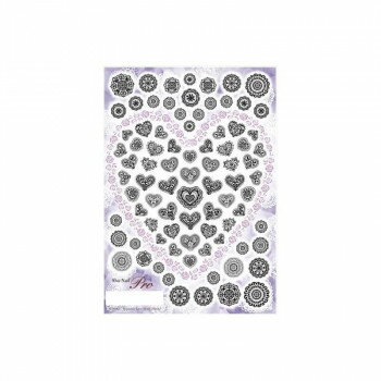 Sha-Nail Pro 写ネイル ネイルシール Romantic Lace Motif (Black) RLM-002【送料無料】 メール便対応商品 Sha-Nail Pro 写ネイル ネイルシール Romantic Lace Motif (Black) RLM-002【送料無料】 メール便対応商品