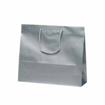 ファインバッグ手提袋 シルバー 1172 10枚【送料無料】