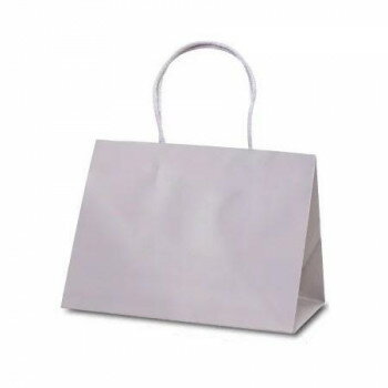 マットバッグ(KSワイド)手提袋 グレー 1773 10枚【送料無料】