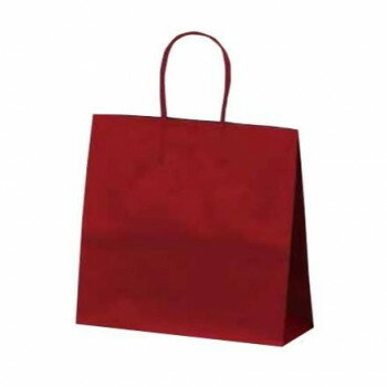 マットバッグ(M)手提袋 ワイン 1061 10枚【送料無料】