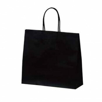 マットバッグ(M)手提袋 ブラック 1069 10枚【送料無料】