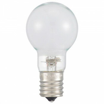OHM 長寿命ミニクリプトン電球 E17 60W形 ホワイト 2個入 LB-PS35L60W-2P【送料無料】