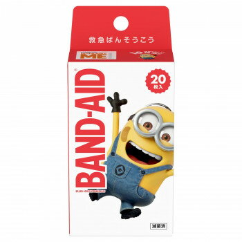 バンドエイド ミニオンズ 20枚 292023【送料無料】 バンドエイド ミニオンズ 20枚 292023【送料無料】