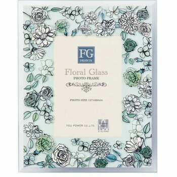 ユーパワー FGデザイン フォトフレーム 「ホワイトフラワー」 FF-02105【送料無料】