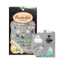 レジンクラブ レジンシール 文鳥とインコ (両面印刷) RC-BIR-101【送料無料】 メール便対応商品
