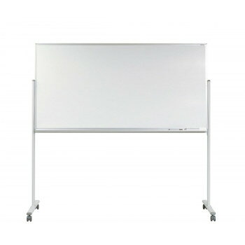 馬印 MAJI(マジ)シリーズ片面脚付ホーローホワイトボード 無地 W1872×D610×H1805mm MH36TN【送料無料】