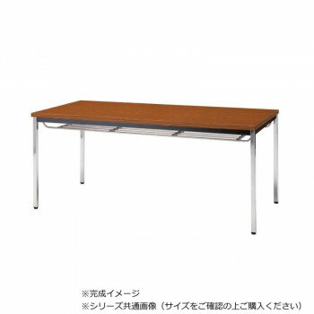 藤沢工業(TOKIO)　ミーティングテーブル　TDW-1560TK チーク【送料無料】