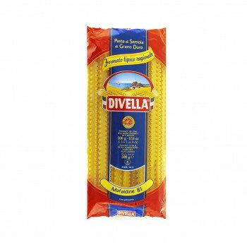 DIVELLA ディヴェッラ パスタ ♯81 マファルディーネ 500g×24個 606-219【送料無料】