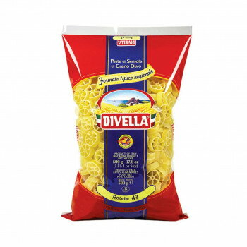 DIVELLA ディヴェッラ パスタ ♯43 ロテッレ 500g×24個 606-216【送料無料】