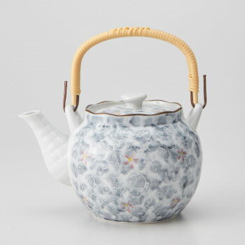 和の器 8号土瓶 墨小花 マジック茶こし T-930571【送料無料】