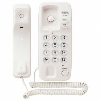 OHM シンプルホン TEL-2990S【送料無料】 OHM シンプルホン TEL-2990S【送料無料】