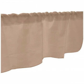 カフェカーテン 茶 DIC2297 1000×450mm 41705【送料無料】