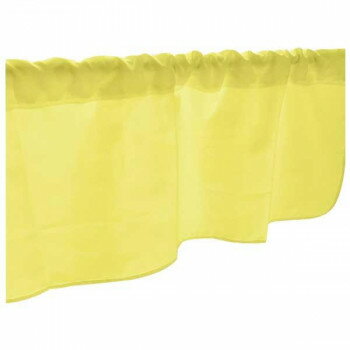 カフェカーテン 黄色 DIC2063 1000×450mm 41717【送料無料】