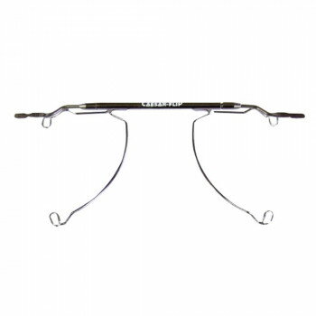 シーザー・フリップII金具本体 フリップ L厚用(ガンメタル)【送料無料】