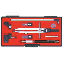 KD型製図器 QB 10品組 1-730-7401【送料無料】