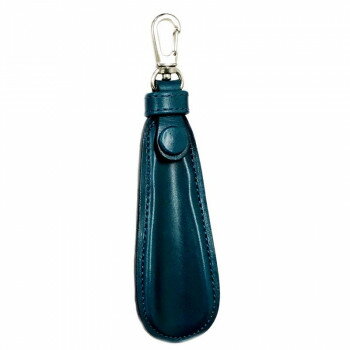 YAZAWA エコレザーシューホーン ネイビー【送料無料】 メール便対応商品