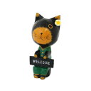 ウェルカムキャット クロネコ 10223800615【送料無料】(3)