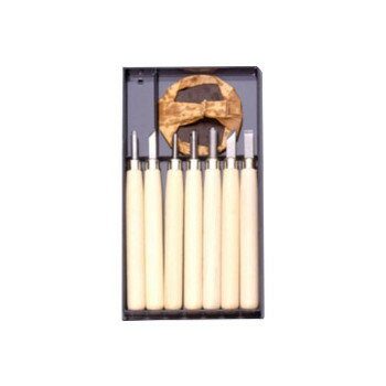 マルイチ彫刻刀　プラケース入　7本組　R-7【送料無料】 メール便対応商品