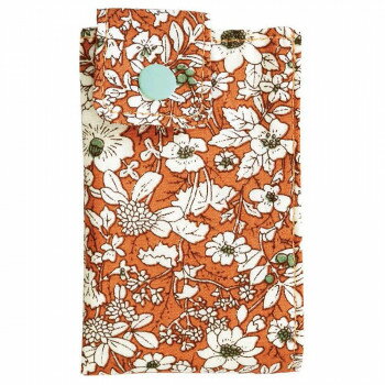 四つ折りマスクカバー　フラワーOG 165460【送料無料】 メール便対応商品