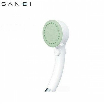 三栄水栓　SANEI ミストストップシャワーヘッド　PS3062-80XA　LG2・グリーン【送料無料】