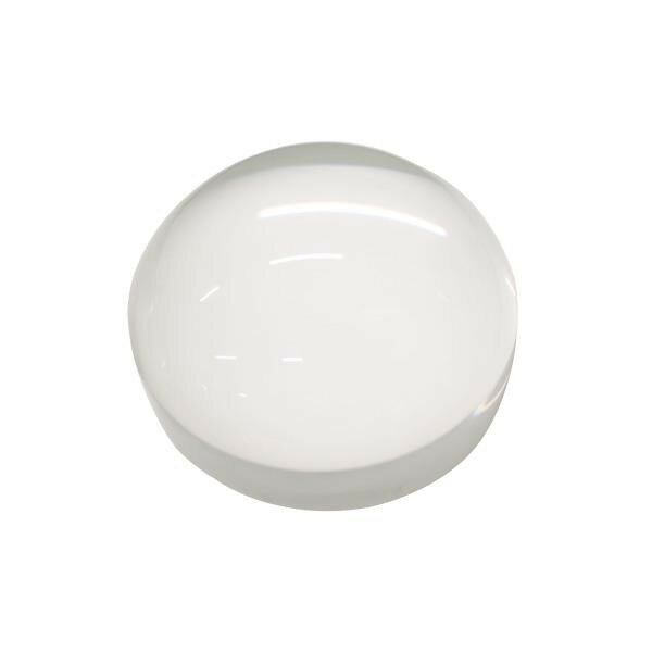 クリスタル文鎮　丸型ルーペ・KC11【送料無料】