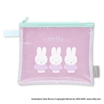 ゾーウィー ミッフィー ターポリンポーチフラットmiffy ピンク 717【送料無料】