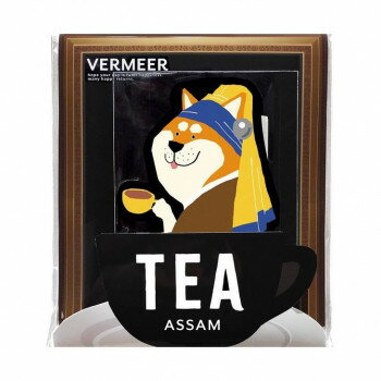 陶和 アートミュージアム ティーバッグ 柴犬 アッサム 12個入り 12294【送料無料】