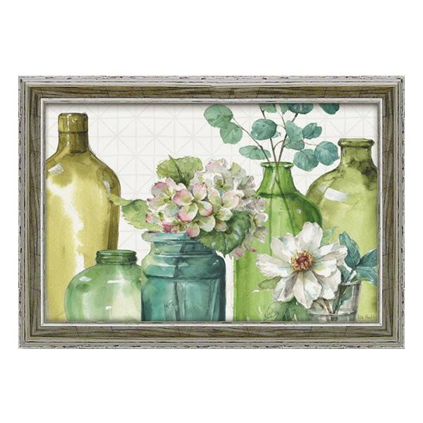 ユーパワー アートフレーム リサ オーディット 「ミックス グリーン」 LA-08005【送料無料】